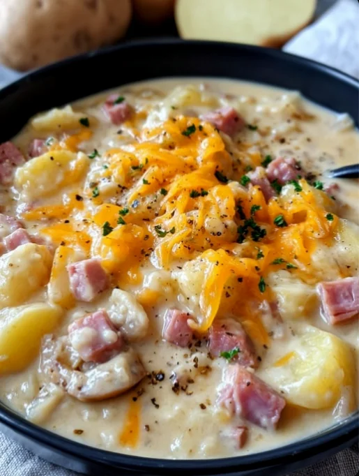 Ham and Potato Corn Chowder