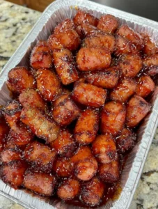 Hot Dog Burnt Ends