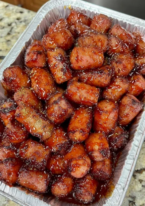 Hot Dog Burnt Ends