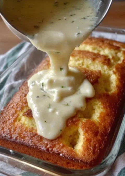 Key Lime Poke Cake