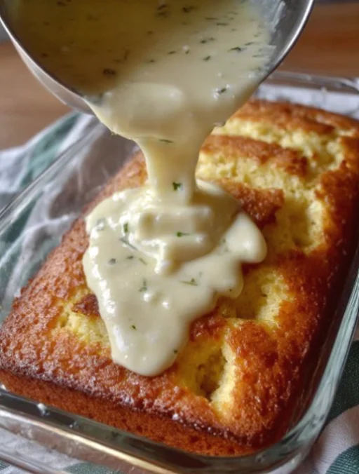 Key Lime Poke Cake