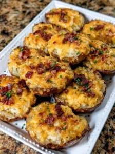 Loaded Cheddar Bacon Potato Rounds