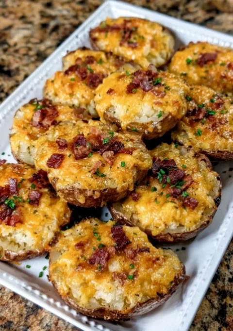 Loaded Cheddar Bacon Potato Rounds