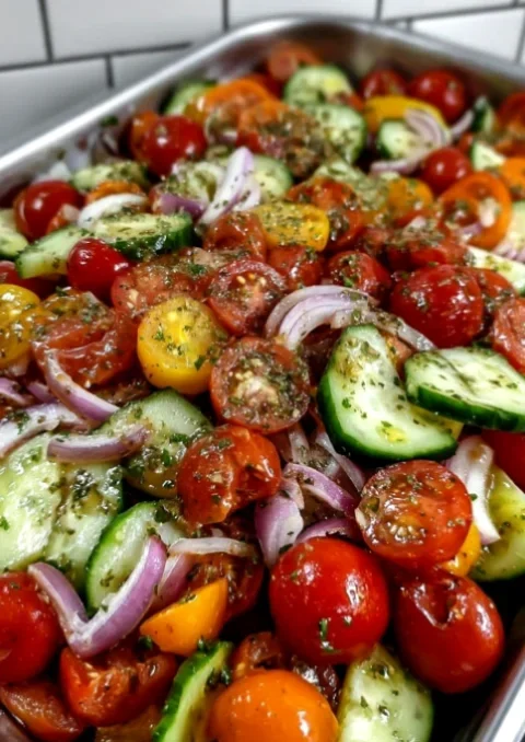 Marinated Cucumbers