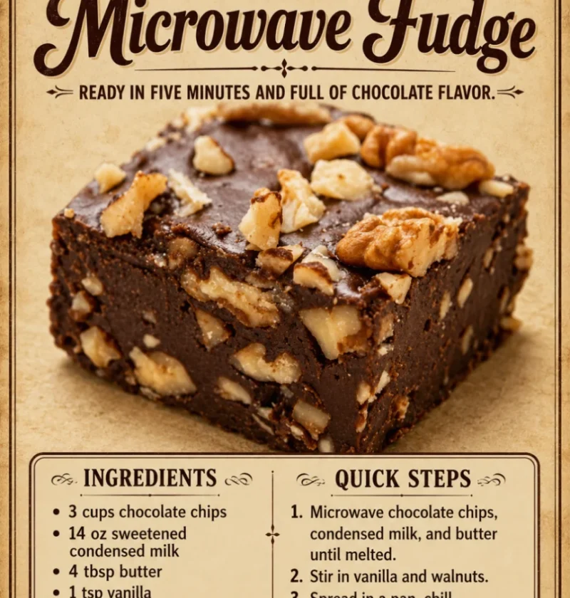 Microwave Fudge