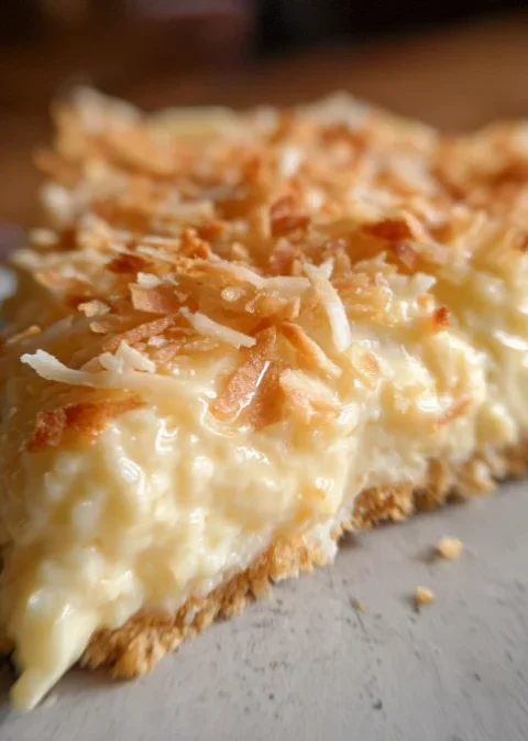 No-Cook Coconut Pie