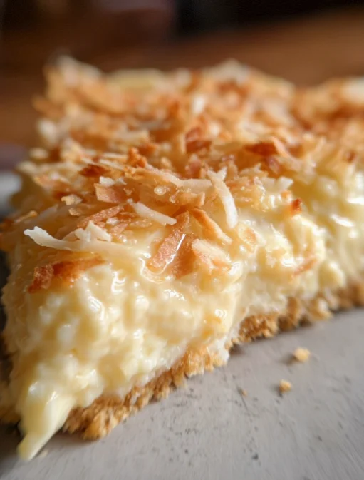 No-Cook Coconut Pie