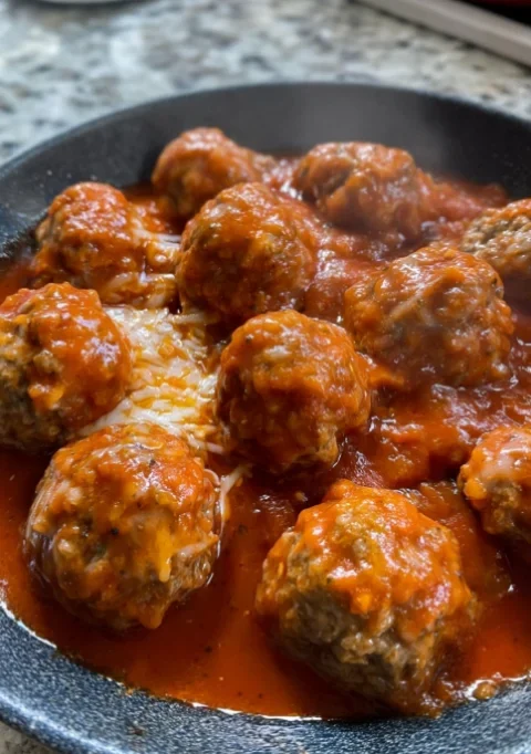 Old-Fashioned Porcupine Meatballs