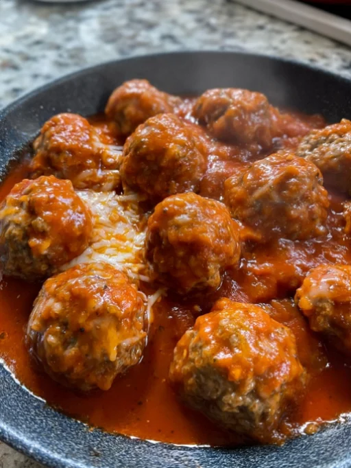 Old-Fashioned Porcupine Meatballs