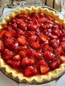 Old-Fashioned Strawberry Pie
