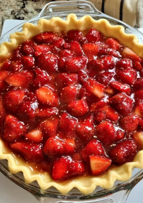 Old-Fashioned Strawberry Pie