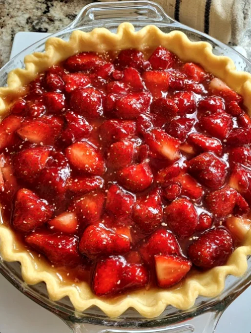 Old-Fashioned Strawberry Pie