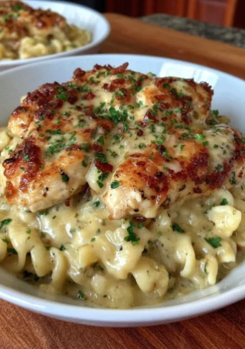 One Pan Chicken with Buttered Noodles