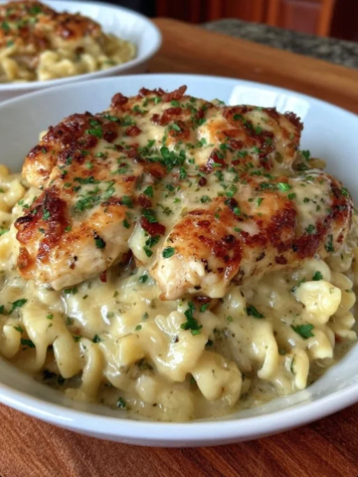 One Pan Chicken with Buttered Noodles