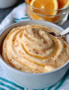 Orange Push Pop Pudding