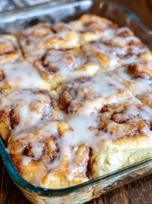 Overnight Cinnamon Roll Casserole