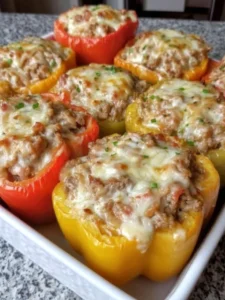 Philly Cheesesteak Stuffed Peppers