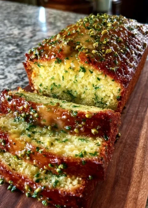 Pistachio Zucchini Bread