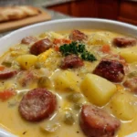 Creamy Crunchy Bacon Pea Salad
