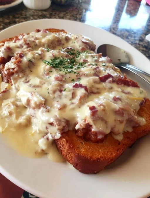 Quick Creamed Chipped Beef on Toast Recipe