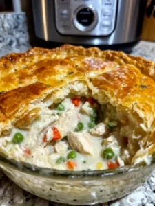 Skillet Chicken Pot Pie Casserole