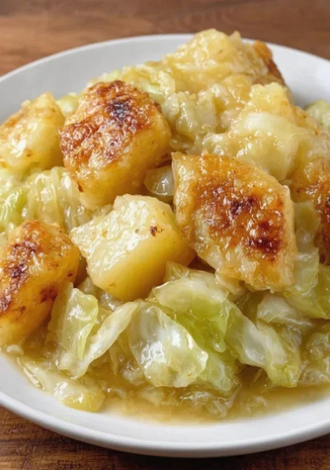 Slow Cooker 3-Ingredient Cabbage and Potatoes