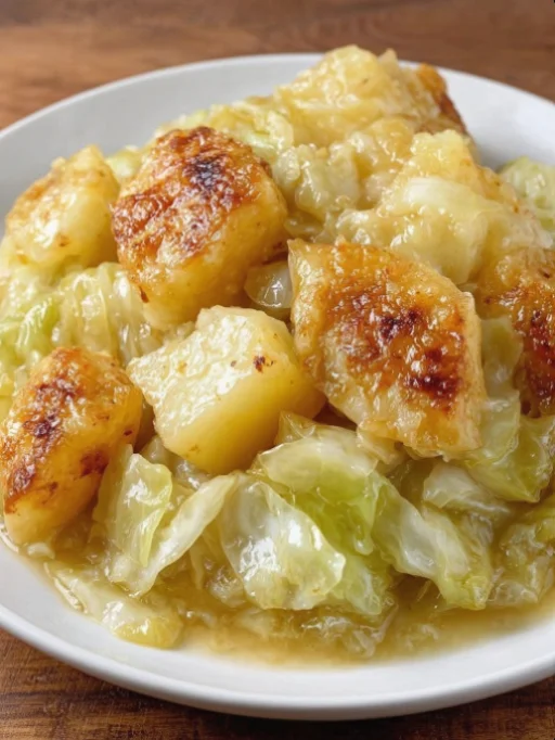Slow Cooker 3-Ingredient Cabbage and Potatoes