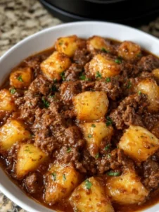 Slow Cooker 4-Ingredient Mulligan Stew
