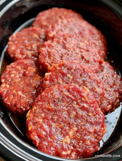 Slow Cooker Beef Round Steaks