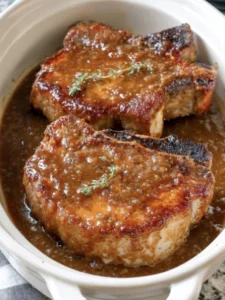 Slow Cooker Brown Sugar Pork Chops