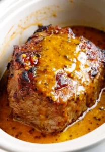 Slow Cooker Honey Garlic Pork Roast
