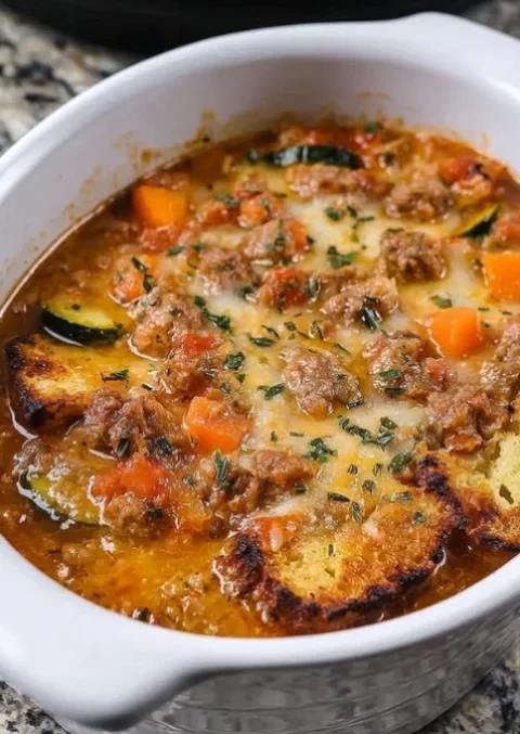 Slow Cooker Italian Summer Soup