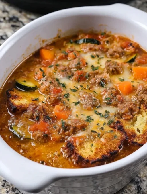 Slow Cooker Italian Summer Soup