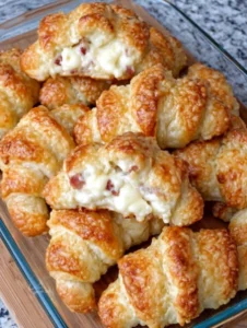 Southern 3-Ingredient Bacon Cream Cheese Crescents