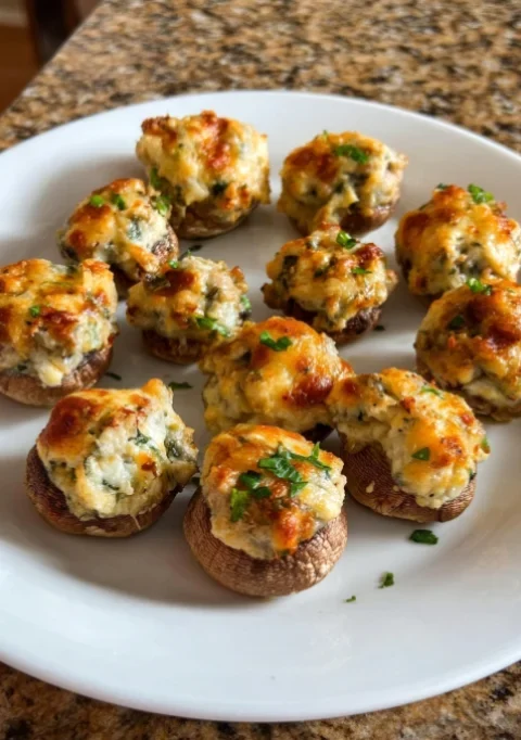 stuffed mushrooms