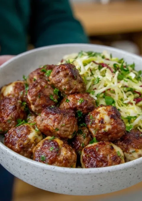 Vietnamese Meatball Salad