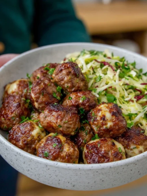 Vietnamese Meatball Salad