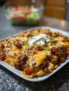 Walking Taco Casserole
