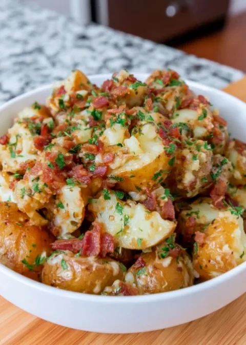 Warm German Potato Salad