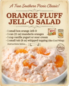 5-Minute Orange Fluff Salad That Tastes Like a Creamsicle Cloud