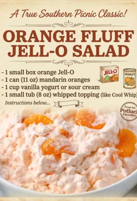 5-Minute Orange Fluff Salad