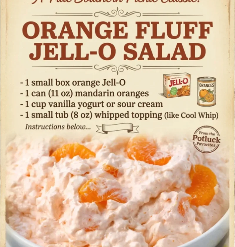 5-Minute Orange Fluff Salad