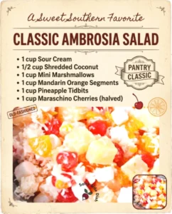 Ambrosia Salad Recipe with Cool Whip