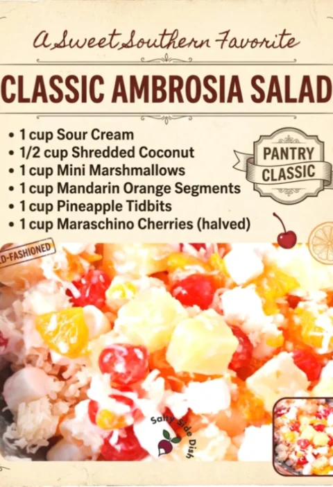 Ambrosia Salad Recipe with Cool Whip