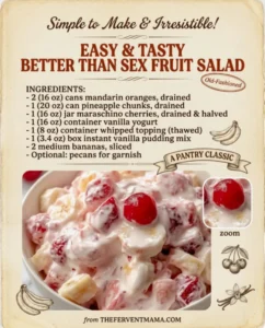 Better Than Sex Fruit Salad