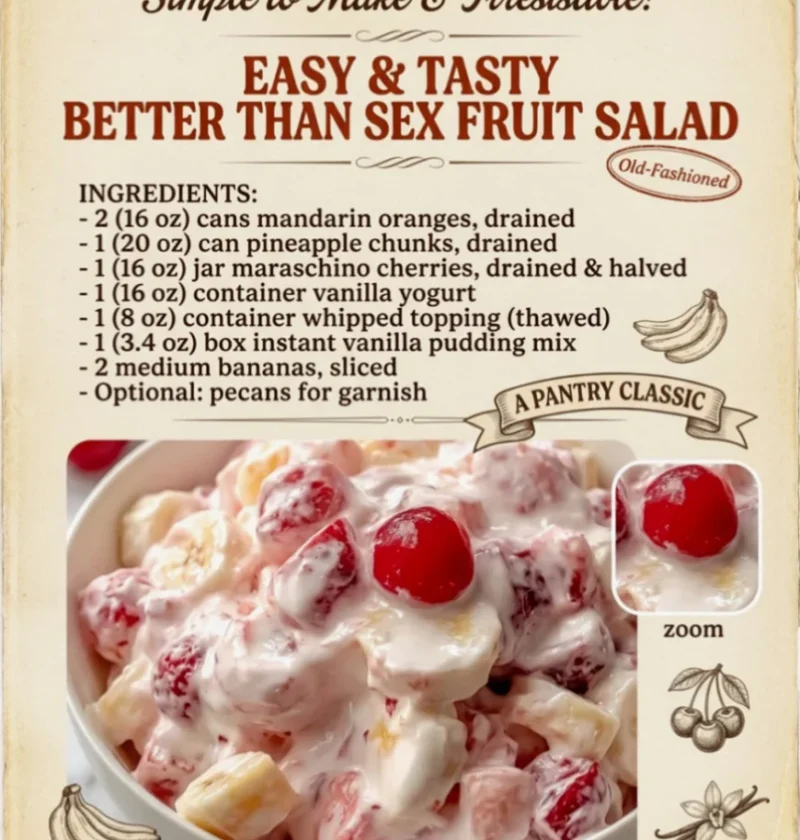 Better Than Sex Fruit Salad