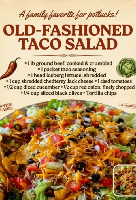 Dorito taco salad recipe with ground beef