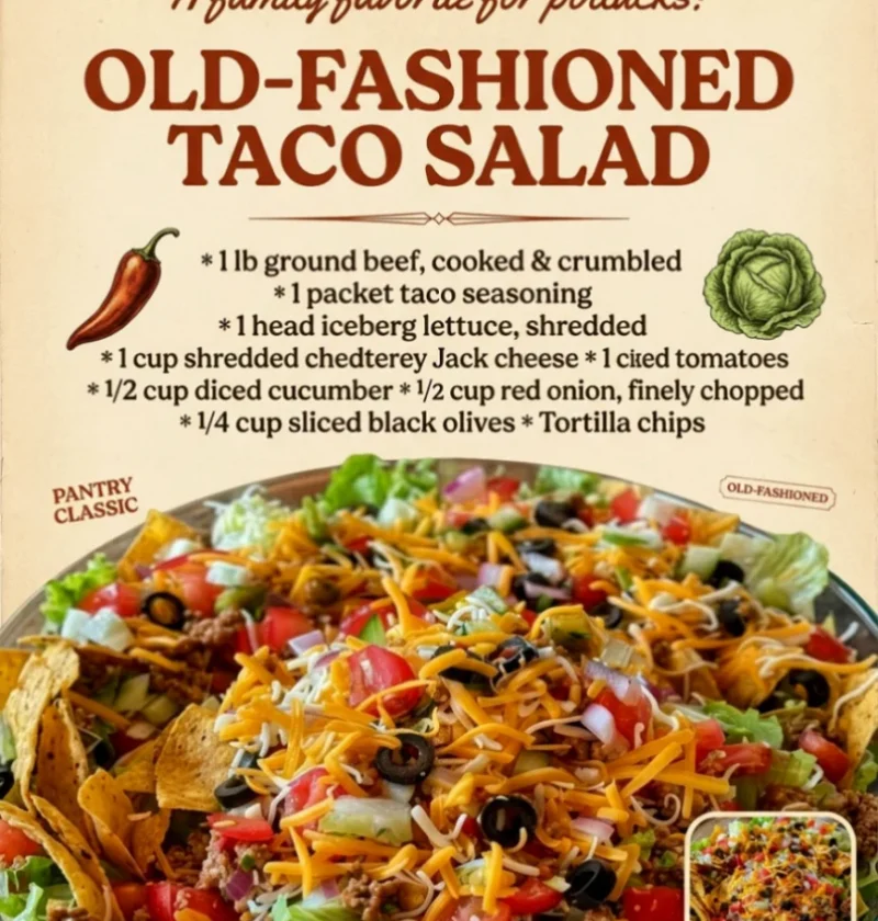 Dorito taco salad recipe with ground beef