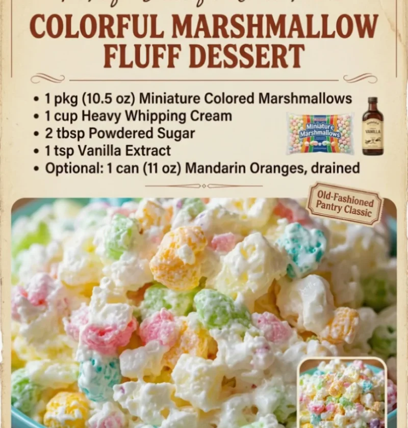 Easy Easter Fluff Salad