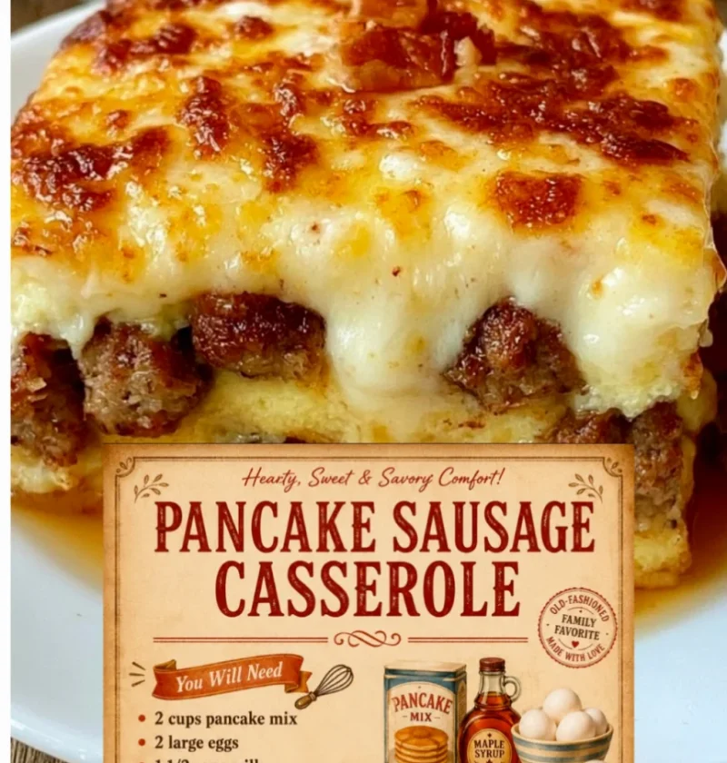 Pancake Sausage Casserole